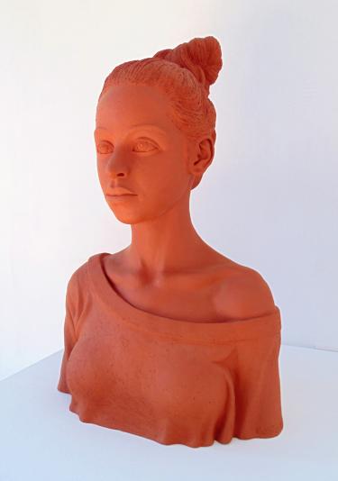 LOULOU 2, Keramik, H. 60cm, B. 40cm, 2014