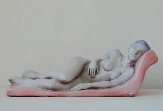 SO WEISS WIE SCHNEE, Keramik, H.20cm, B.57cm, 2006