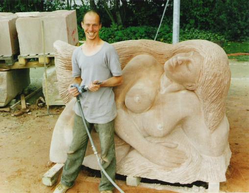 Sandsteinsymposium auf der Landesgartenschau in Kronach, 2002