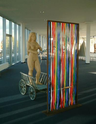 UND SIE WURDEN GEWAHR; DASS SIE NACKT SIND...BIBLISCHE STOFFE, Ausstellung in der Galerie Landzkron Schneidzik, Nürnberg, 2007